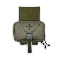 SLIM TEAR OFF MEDICAL POUCH - HANGER (S.T.O.M.P.-H)