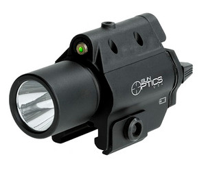 3w 250 Lumen Compact Clear Light Green Laser/Strobe - CLF-CSG