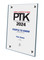 Style E People to Know 2024 (PTK) plaque - Acrylic Stand-Off Wall Plaque.  This plaque comes without an image.  