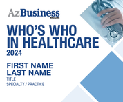 The 202 Who's Who in Healthcare digital emblem is the perfect component to your email signature line, LinkedIn profile and/or your company website.  Emblem comes with your name, title and specialty/practice.   If  you prefer anything else on the digital emblem, contact Sara Fregapane @ (602)424-8838.