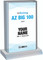 2024 AzBusiness  AZ Big 100 Acrylic Desktop Style F plaque without photo
(Plaque shown is an example - the information will  be specific to you)