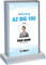 2024 AzBusiness  AZ Big 100 Acrylic Desktop Style F with photo
The photo on the plaque will be the one that appears in the magazine.  
(Photo here is an example - the photo and information will  be specific to you)