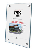 Style E Projects to Know 2025 (PTK) plaque - Acrylic Stand-Off Wall Plaque.  The image on this plaque is the same image as in the magazine.  If you are a subcontractor and would like your company name displayed, please contact Sara Fregapane @ (602) 277-6045 or indicate same in the Comment Box at sale completion.  