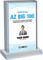 2025 AzBusiness  AZ Big 100 Acrylic Desktop Style F with photo
The photo on the plaque will be the one that appears in the magazine.  
(Photo here is an example - the photo and information will  be specific to you)