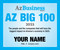 AZ Business Digital Emblem for 2025 AZ Big 100