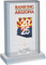 Ranking Arizona 2025 Plaque Style F (Size 6" X 9).  With the cover of Ranking AZ and a plate. Plaques will read Company Name, either Ranked #1 or Ranked Top Ten, and Category.  If you would like customized wording, please state wording in general instructions/comment box. (three lines of wording maximum) 