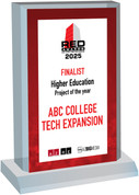 2025 RED Awards Finalist - Style F Acrylic Desktop plaque