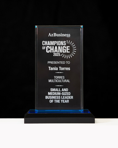 Winner plaque for individual.