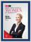 AZRE magazine 2024 Most Influential Women navy blue plaque,  silver trim with photo - Style D 
