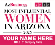 2025 Most Influential Women - Customized Digital Emblem - Screen Resolution