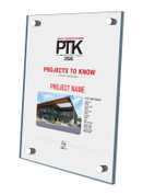 Style E Projects to Know 2026 (PTK) plaque - Acrylic Stand-Off Wall Plaque.  The image on this plaque is the same image as in the magazine.  If you are a subcontractor and would like your company name displayed, please contact Sara Fregapane @ (602) 277-6045 or indicate same in the Comment Box at sale completion.  