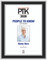 Style D 2025 People to Know (PTK) plaque - Black with silver trim.  This plaque comes with an image or without.  Please indicate when placing an order if you would like the plaque with image (same image as in the magazine) or without an image (words only).  You may also contact Sara Fregapane at 602-277-6045 if you have questions or would like to provide your own image.