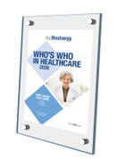 2026 Who's Who in Healthcare - Style E Acrylic Stand-Off Wall Plaque