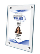 2026 Champions of Change FINALIST Plaque - Style E Acrylic Stand-off 