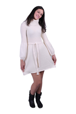 Fit and Flare wool Dress