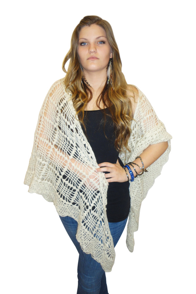 womens lace shawl