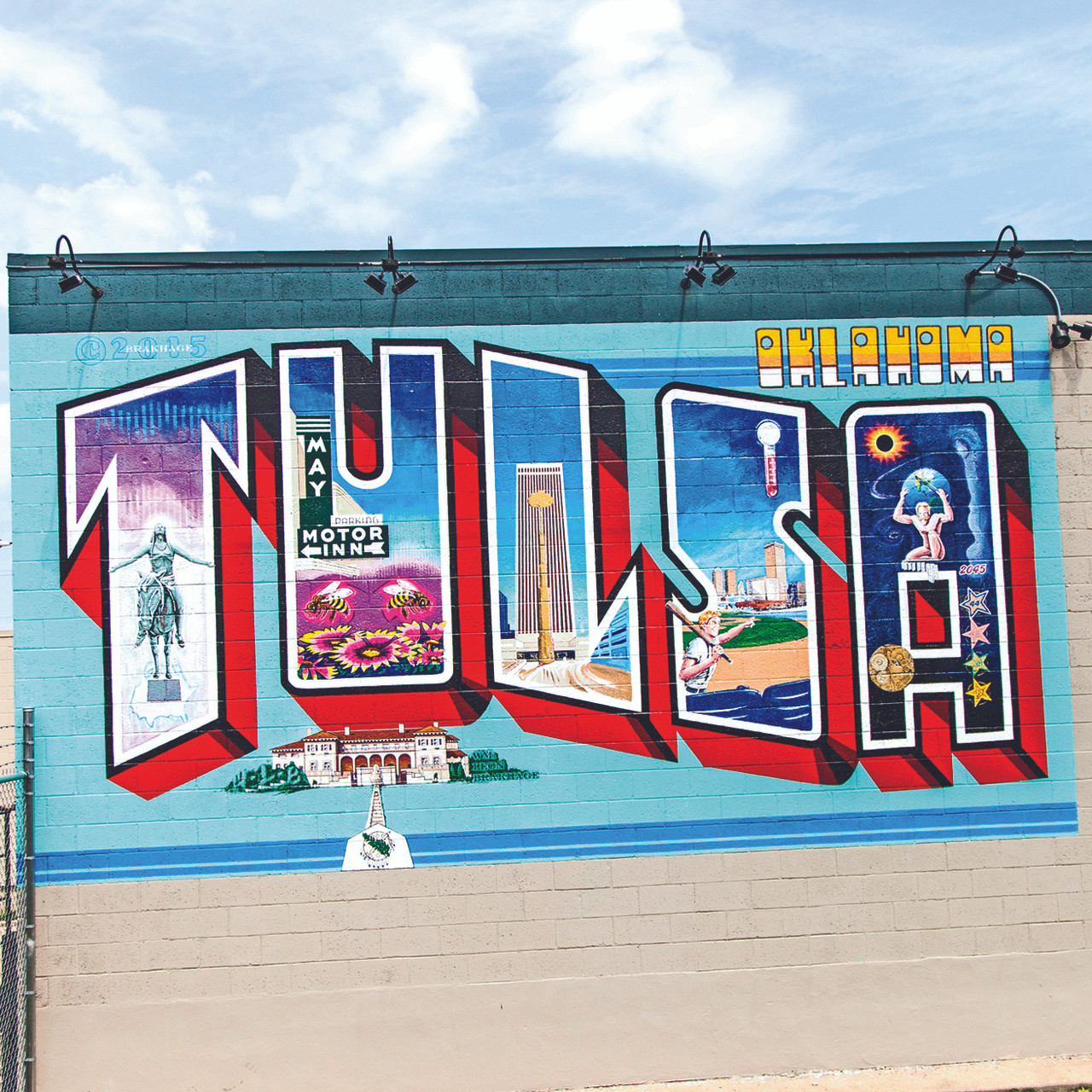 Tulsa Mural // OK065 South Austin Gallery
