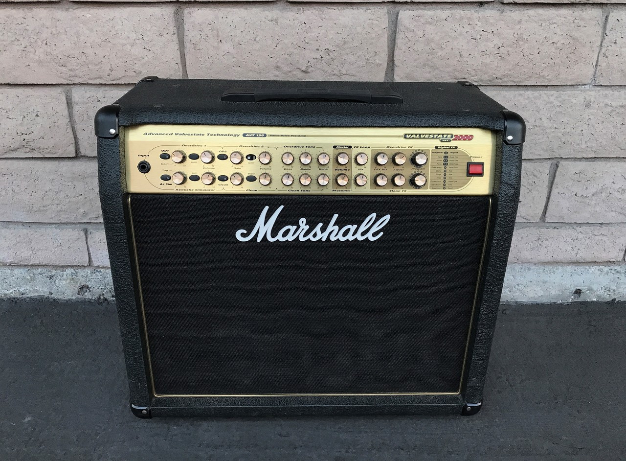 Marshall Avt150 150w Dfx 1x12 4 Channel Combo Amp W Pedl 00031