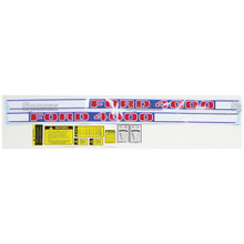 Ford 4000 Diesel '68-75 Tractor Complete Decal Kit