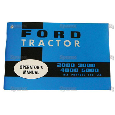 Ford 2000 3000 4000 5000 '65-68 Tractor Operator's Manual