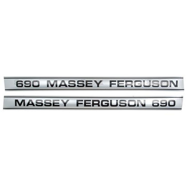 Massey-Ferguson MF 690 Tractor Decal Kit