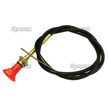 Farmtrac Tractor Stop/Shut-Off Cable 37"