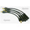 Spark Plug Wires for MF Tractors with 4 cyl Continental Engines
