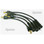 Spark Plug Wires for MF Tractors with Continental Engines Z120-Z145