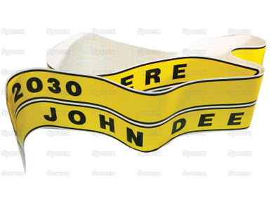 John Deere 2030 Tractor Hood Decals