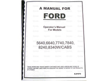 Ford 40 Series tractor Operator's Manual