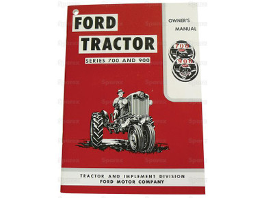 Ford 700/900 Tractor Owner's Manual