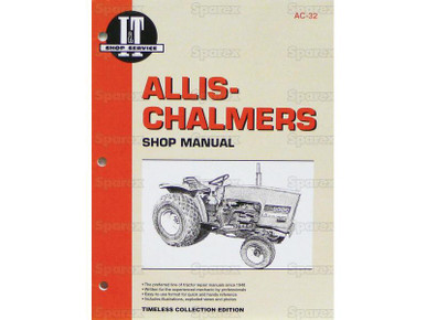 I&T Shop Manual AC-32 for Allis-Chalmers 5020 & 5030 Tractor - Front