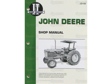 I&T Shop Manual for John  Deere 2750 2755 2855N 2955 tractor