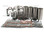 Perkins A4.212 4-Ring Diesel Engine Overhaul Kit w/ Valve Train