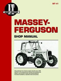 I&T Shop Manual MF-41 for Massey-Ferguson 670 690 698 Tractor
