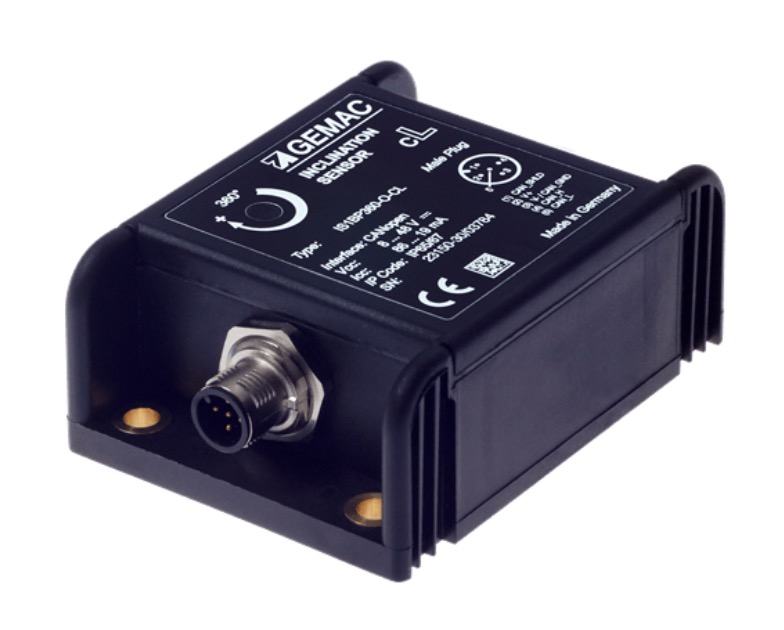 Gemac Chemnitz Combined Acceleration Sensor And Gyroscope With SAE J1939 Connectivity