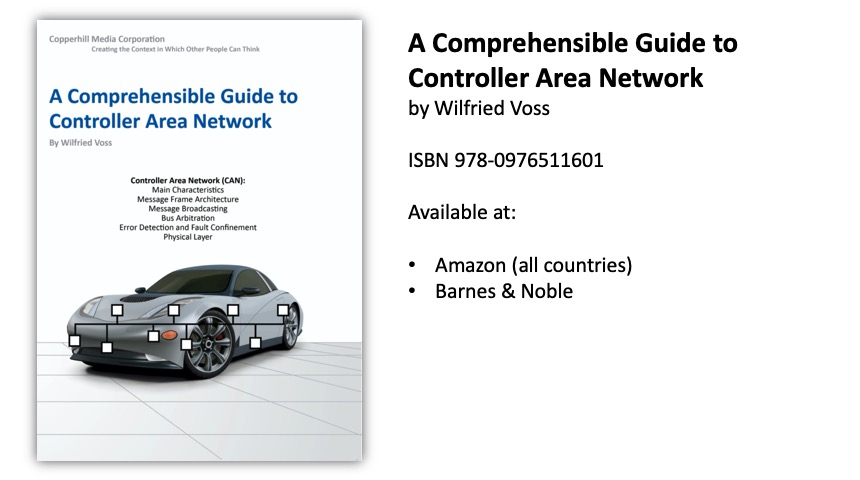 A Comprehensible Guide to Controller Area Network by Wilfried Voss