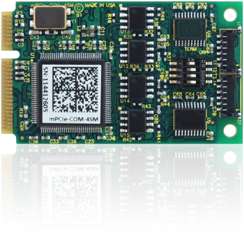 Mini PCI Express (mPCIe) Digital I/O Cards For Compact Control And ...