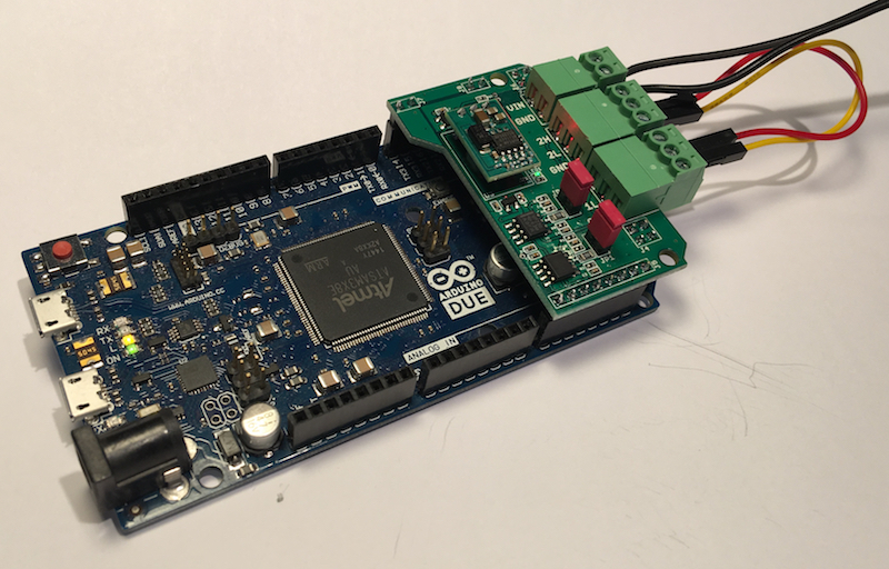 Arduino-Based ECU Development Board With Dual CAN Bus Interface