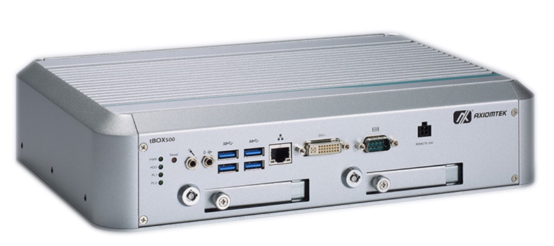 Axiomtek tBOX500-510-FL - Embedded PC With Four Isolated CAN Bus Ports Suited For Transportation-Related Applications