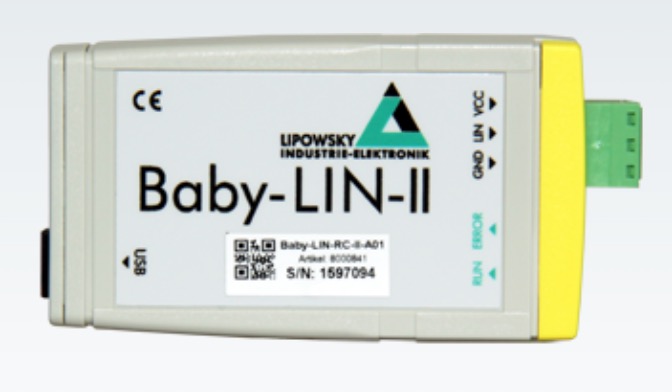 Baby-LIN-II device by Lipowsky Industrie-Elektronik