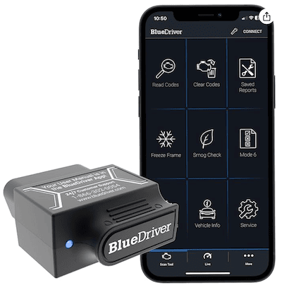 BlueDriver Bluetooth Pro OBDII Scan Tool for iPhone & Android