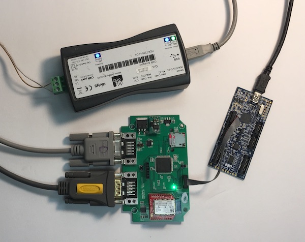 CAN Bus OBD2 Scanner With Bluetooth - Development Setup