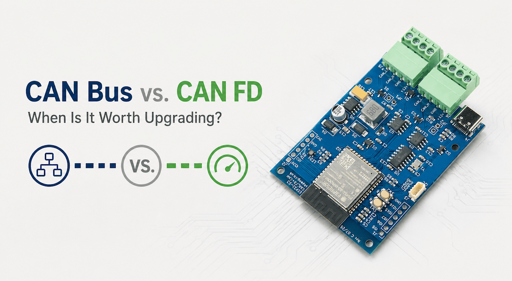 CAN Bus vs. CAN FD - When Is It Worth Upgrading