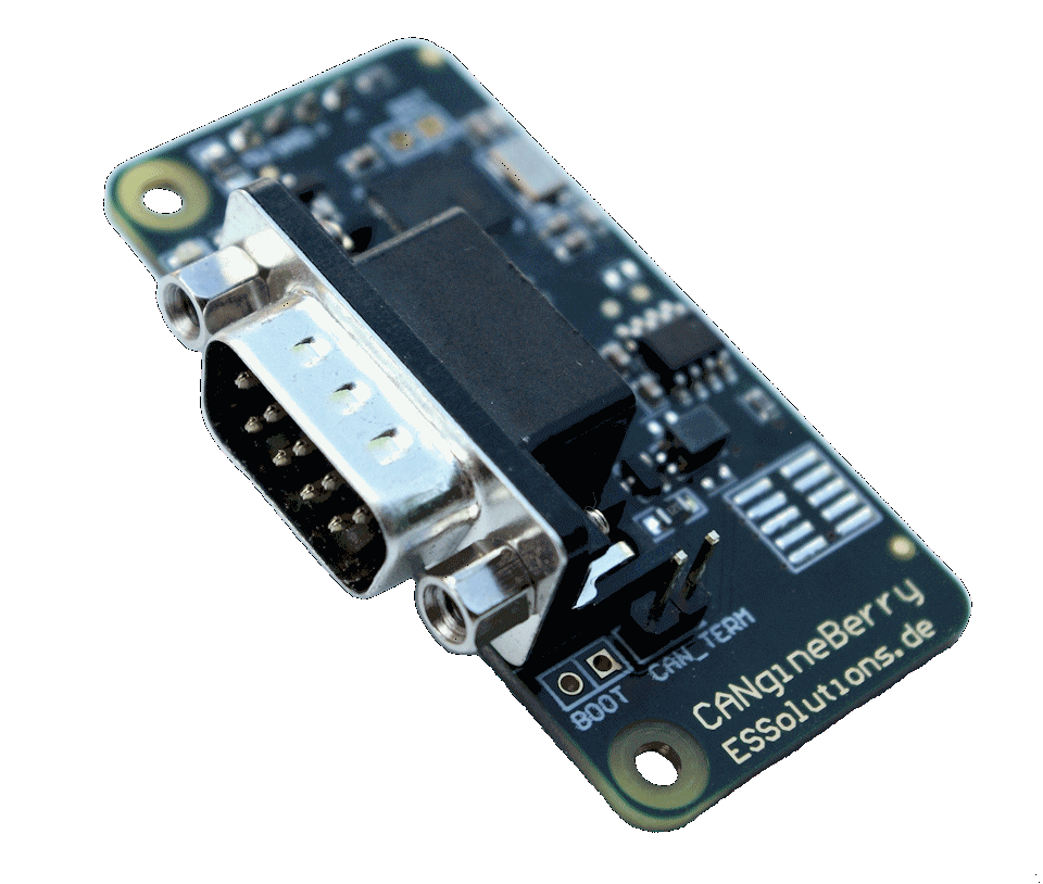 CANgineBerry - Active CANcrypt and CANopen module for Raspberry Pi and other embedded computing plattforms