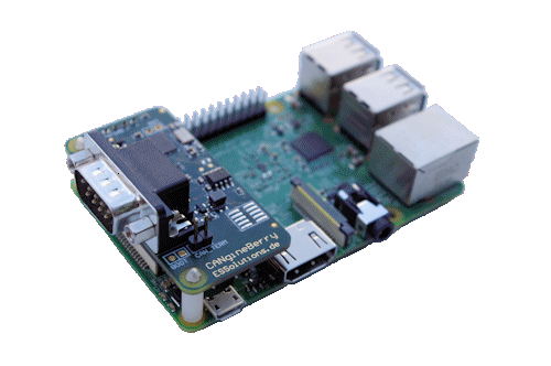CANgineBerry - Active CANcrypt and CANopen module for Raspberry Pi