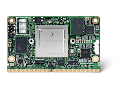 First congatec SMARC 2.0 module with NXP i.MX8 processor