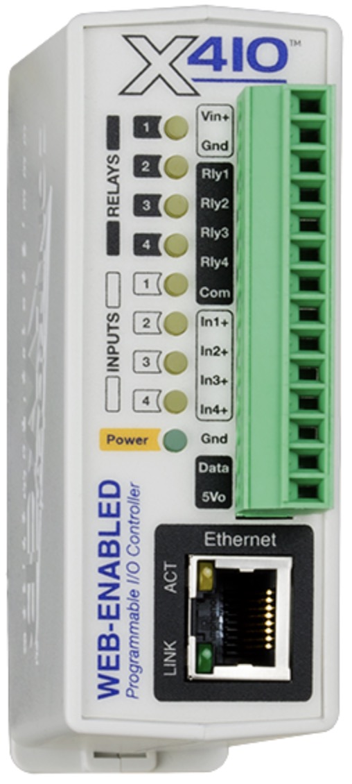 Enabled Programmable Controller Features 4 Digital Inputs, 4 Relays, Up To 16 1Wire Sensors
