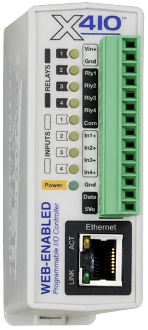 ControlByWeb X-410 Web-Enabled Programmable Controller