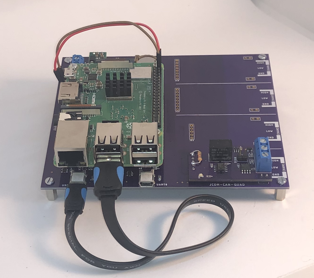 ELD Board - USB Connection between baseboard and Raspberry Pi